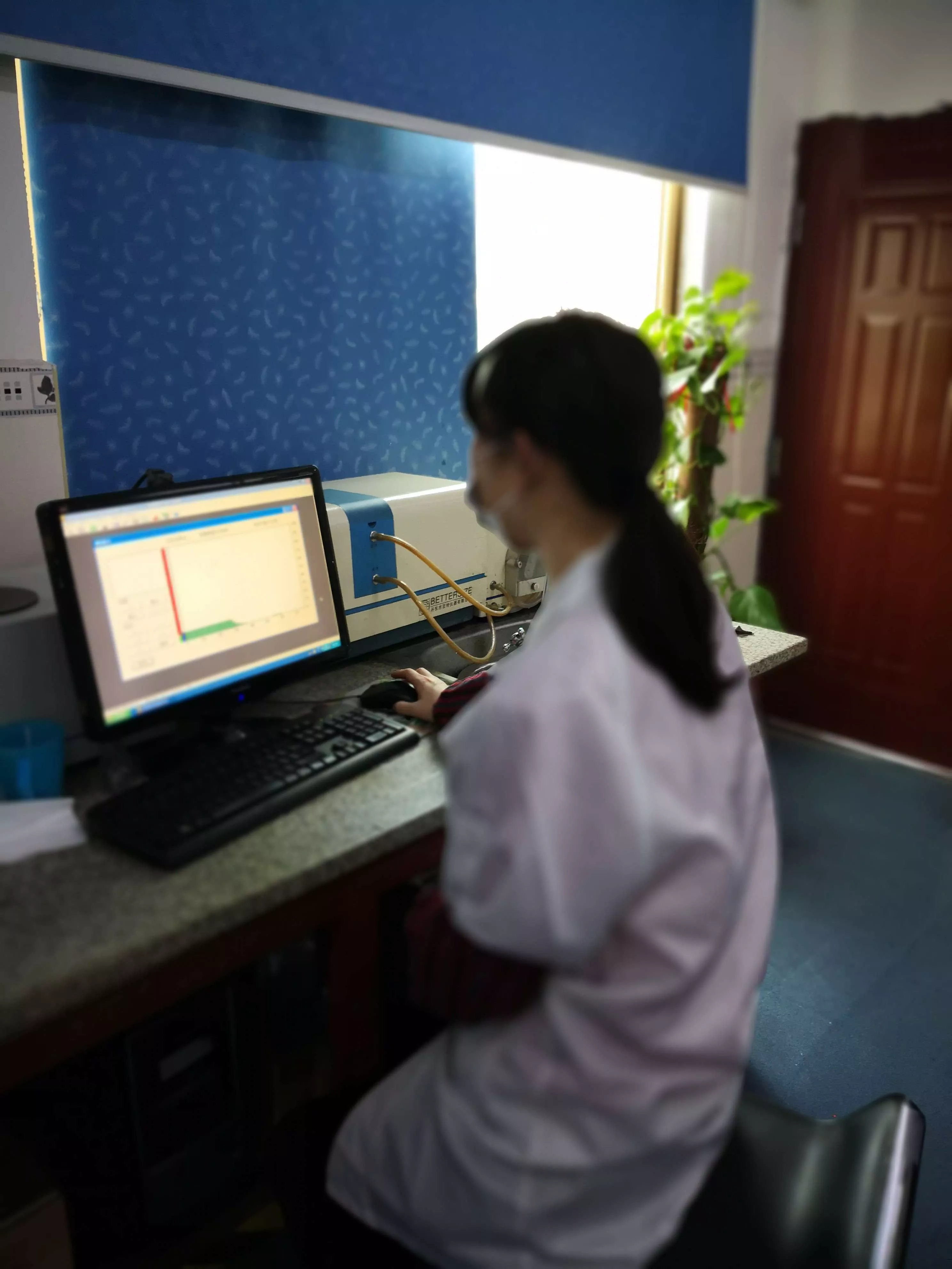 Laser particle size analyzer