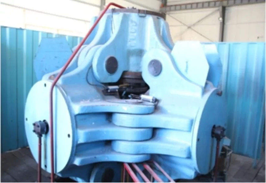 Large six-sided top press